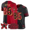 San Francisco 49ers George Kittle 'Stranger Things Edition' Vapor Limited Jersey - All Stitched - Split