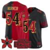 San Francisco 49ers Fred Warner 'Stranger Things Edition' Vapor Limited Jersey - All Stitched - Split
