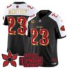 San Francisco 49ers Christian McCaffrey 'Stranger Things Edition' Vapor Limited Jersey - All Stitched - Black Alternate