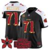 San Francisco 49ers Trent Williams 'Stranger Things Edition' Vapor Limited Jersey - All Stitched - Black Alternate
