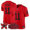 Denver Broncos #11 Eleven Stranger Things Edition Throwback Vapor Limited Jersey - All Stitched - Red