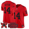 Denver Broncos Courtland Sutton Stranger Things Edition Throwback Vapor Limited Jersey - All Stitched - Red