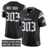 Denver Broncos Mile High 303 Gothic Mile High Shadows Edition Vapor Limited Jersey - All Stitched - Black