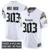 Denver Broncos Mile High 303 Gothic Mile High Shadows Edition Vapor Limited Jersey - All Stitched - White