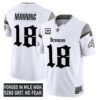 Denver Broncos Peyton Manning Gothic Mile High Shadows Edition Vapor Limited Jersey - All Stitched - White