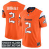 Denver Broncos Patrick Surtain II Gothic Mile High Shadows Edition Vapor Limited Jersey - All Stitched - Orange