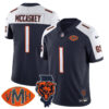 Chicago Bears McCaskey #1 Honor Virginia Halas McCaskey Jersey - All Stitched - Navy Alternate