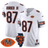 Chicago Bears Luther Burden III Honor Virginia Halas McCaskey Jersey - All Stitched - White
