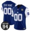 Dallas Cowboys #94 Marshawn Kneeland Memorial Patch Vapor Limited Custom Jersey - All Stitched - Throwback