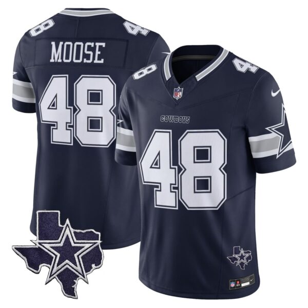 Dallas Cowboys Daryl Johnston Moose Vapor Limited Jersey - All Stitched