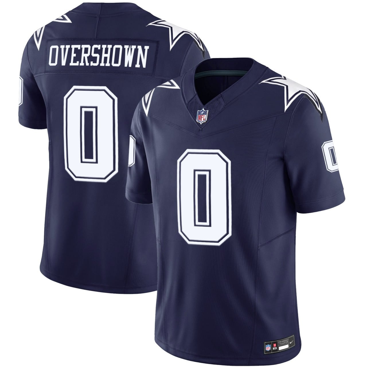 Dallas Cowboys DeMarvion Overshown Vapor Limited Jersey - All Stitched - Navy
