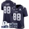 Dallas Cowboys CeeDee Lamb 'We Dem Boyz' Patch Vapor Limited Jersey - All Stitched - Navy