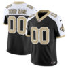 New Orleans Saints 'Gameday Golds Edition' Vapor Custom Jersey - All Stitched - Black Alternate