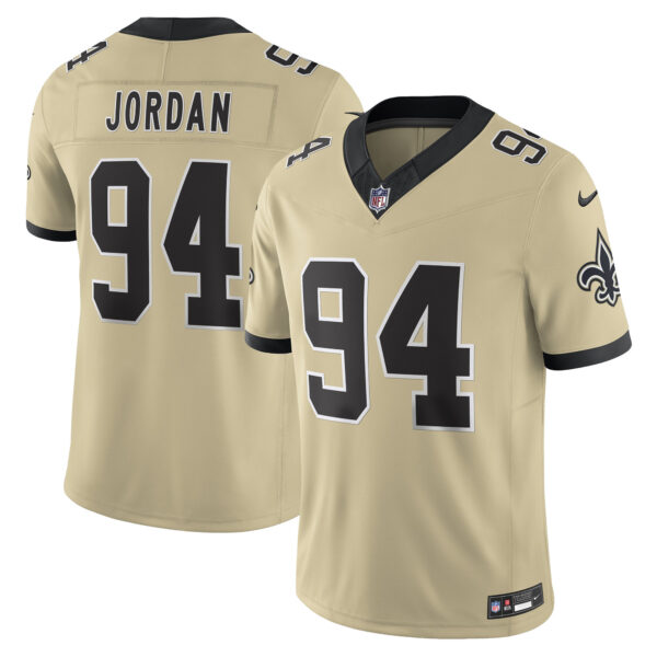 New Orleans Saints Cameron Jordan 'Gameday Golds Edition' Vapor Jersey - All Stitched - Gold