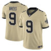 New Orleans Saints Drew Brees 'Gameday Golds Edition' Vapor Jersey - All Stitched - Gold