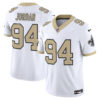 New Orleans Saints Cameron Jordan 'Gameday Golds Edition' Vapor Jersey - All Stitched - White