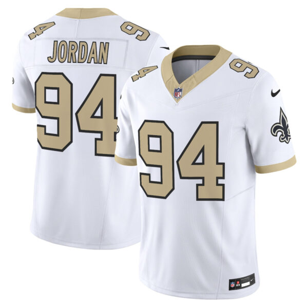 New Orleans Saints Cameron Jordan 'Gameday Golds Edition' Vapor Jersey - All Stitched - White