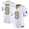 New Orleans Saints Drew Brees 'Gameday Golds Edition' Vapor Jersey - All Stitched - White