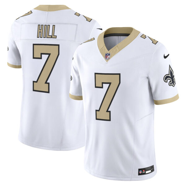 New Orleans Saints Taysom Hill 'Gameday Golds Edition' Vapor Jersey - All Stitched - White