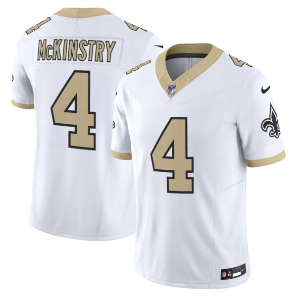 New Orleans Saints McKinstry 'Gameday Golds Edition' Vapor Jersey - All Stitched - White