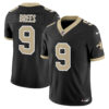 New Orleans Saints Drew Brees 'Gameday Golds Edition' Vapor Jersey - All Stitched - Black