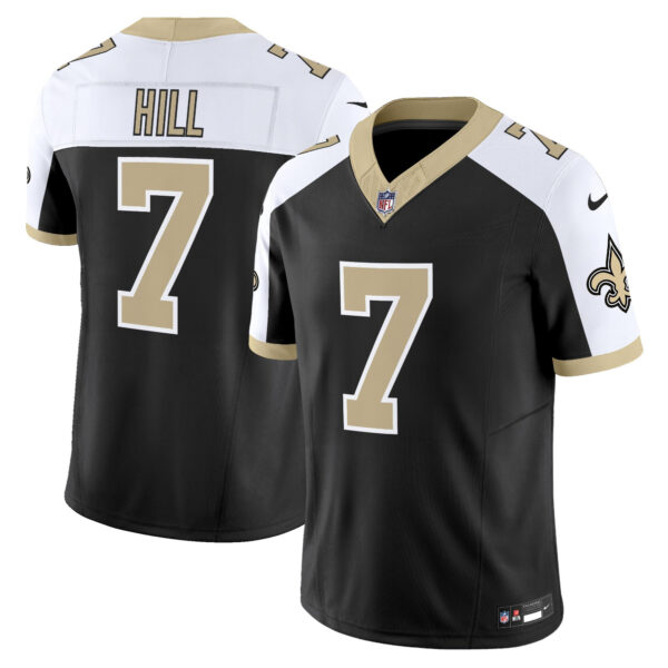 New Orleans Saints Taysom Hill 'Gameday Golds Edition' Vapor Jersey - All Stitched - Black Alternate