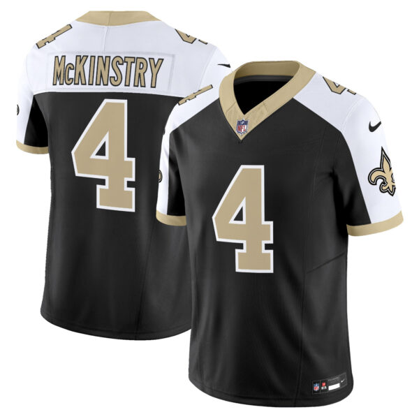 New Orleans Saints McKinstry 'Gameday Golds Edition' Vapor Jersey - All Stitched - Black Alternate