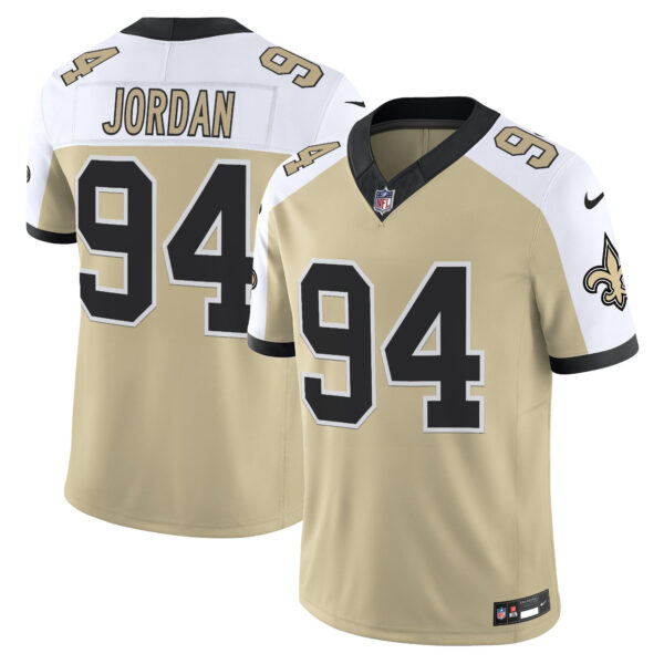 New Orleans Saints Cameron Jordan 'Gameday Golds Edition' Vapor Jersey - All Stitched - Gold Alternate