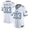 Detroit Lions Motor City 313 Motor City Racing Edition Vapor Limited Jersey - All Stitched - White