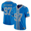 Detroit Lions Hutchinson Motor City Racing Edition Vapor Limited Jersey - All Stitched - Blue