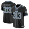Detroit Lions Motor City 313 Motor City Racing Edition Vapor Limited Jersey - All Stitched - Black