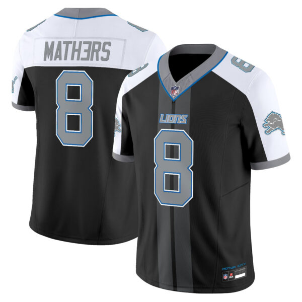 Detroit Lions Eminem Motor City Racing Edition Vapor Limited Jersey - All Stitched - Black Alternate