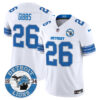 Detroit Lions Jahmyr Gibbs Est. 1934 Patch Vapor Limited Jersey - All Stitched - White