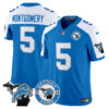 Detroit Lions David Montgomery Est. 1934 Patch Vapor Limited Jersey - All Stitched - Blue Alternate