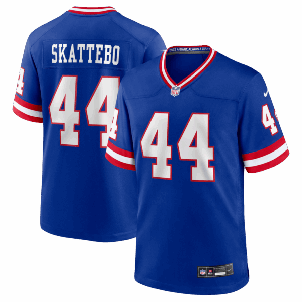 New York Giants Cam Skattebo Vapor Limited Jersey - All Stitched - Royal
