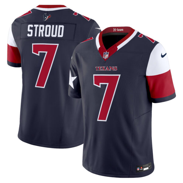 Houston Texans C.J. Stroud Vapor Limited Jersey - All Stitched - Navy