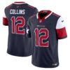 Houston Texans Nico Collins Vapor Limited Jersey - All Stitched - Navy