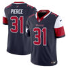Houston Texans Dameon Pierce Vapor Limited Jersey - All Stitched - Navy