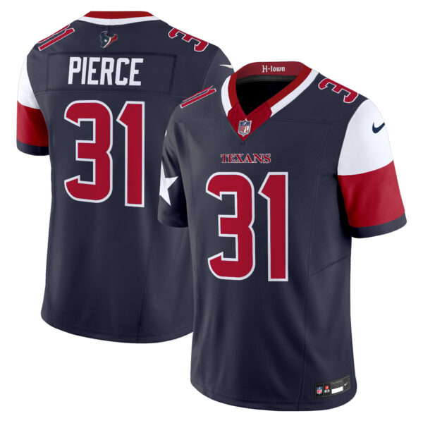 Houston Texans Dameon Pierce Vapor Limited Jersey - All Stitched - Navy