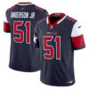 Houston Texans Will Anderson Jr. Vapor Limited Jersey - All Stitched - Navy