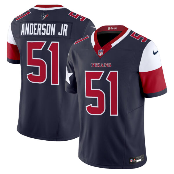 Houston Texans Will Anderson Jr. Vapor Limited Jersey - All Stitched - Navy