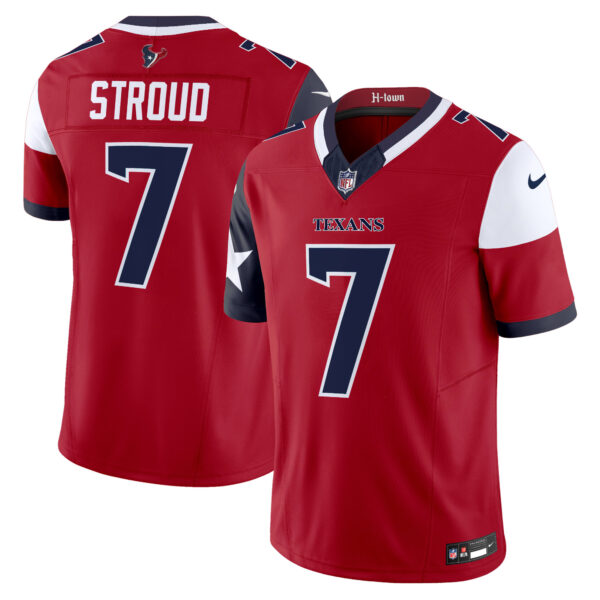Houston Texans C.J. Stroud Vapor Limited Jersey - All Stitched - Red