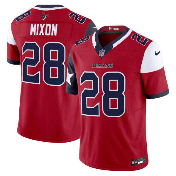 Houston Texans Joe Mixon Vapor Limited Jersey - All Stitched - Red
