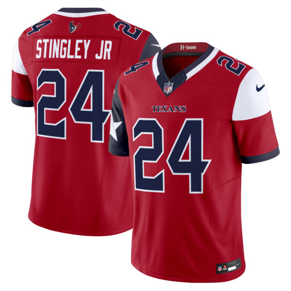 Houston Texans Derek Stingley Jr. Vapor Limited Jersey - All Stitched - Red