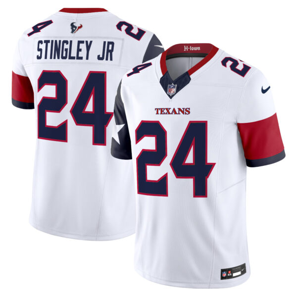 Houston Texans Derek Stingley Jr. Vapor Limited Jersey - All Stitched - White