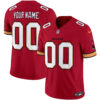 Tampa Bay Buccaneers Throwback Vapor Limited Custom Jersey - All Stitched - Red