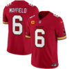 Tampa Bay Buccaneers Baker Mayfield Throwback Vapor Limited Jersey - All Stitched - Red
