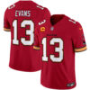 Tampa Bay Buccaneers Mike Evans Throwback Vapor Limited Jersey - All Stitched - Red