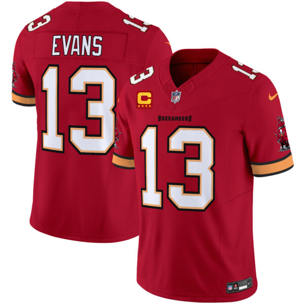 Tampa Bay Buccaneers Mike Evans Throwback Vapor Limited Jersey - All Stitched - Red