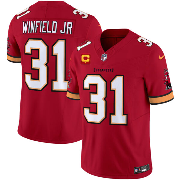 Tampa Bay Buccaneers Antoine Winfield Jr. Throwback Vapor Limited Jersey - All Stitched - Red